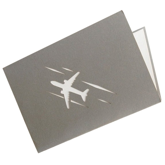 HEMOTON Happy Birthday Paper Art Card for Graduate Soar into the Greeting Card Light Grey