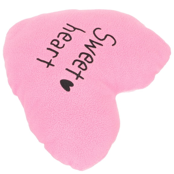 HEMOTON  Heart Shaped Pillow Cushion Pillows for Bed Couch Wedding Pink