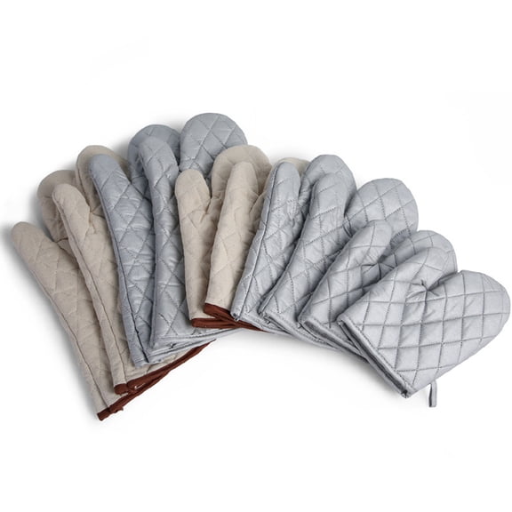 DEEPCRAFF Anti-steam Scald Oven Gloves Baking 1 Pair 9.1*6.3in