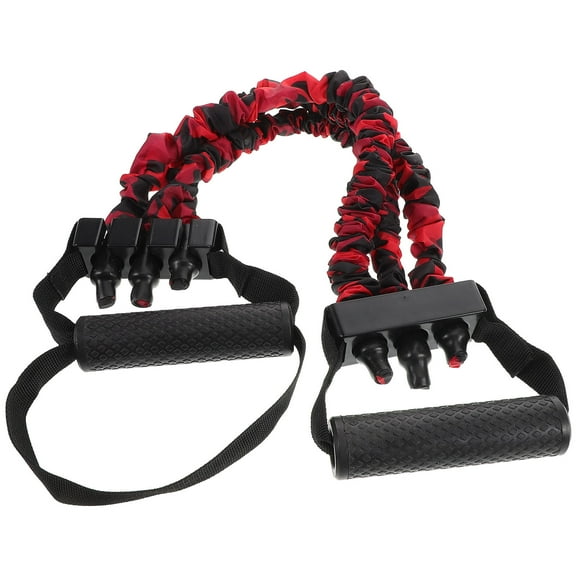 HEMOTON Home Gym Chest Expander Adjustable Fitness Equipment Portable Chest Muscle and Arm Strength Trainer Suitable for All Ages and Fitness Levels