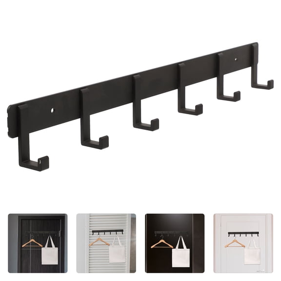 SOPOTUTU  Rustproof Heavy Duty Lshaped Hook Modern Style Bathroom Kitchen Storage Hanger Grey