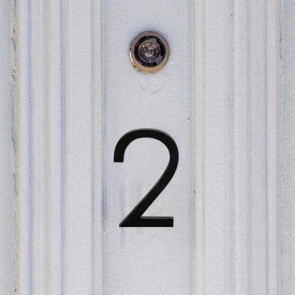 HEMOTON  House Address Signs Number for outside Street Numbers Front Black