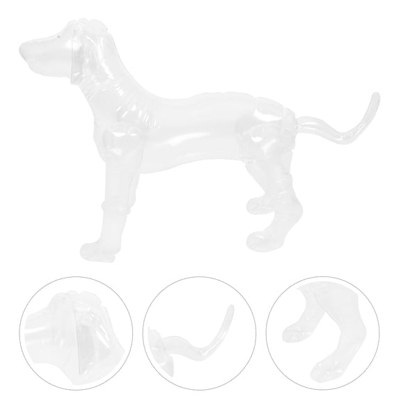 DEEPCRAFF Pet Costume Display Model Inflatable Dog Pvc 1Set for Photography Props