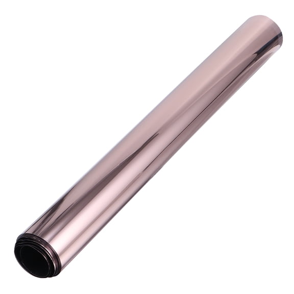 HEMOTON  Insulation Film Blackout Window Decorative Frosting Office Brown