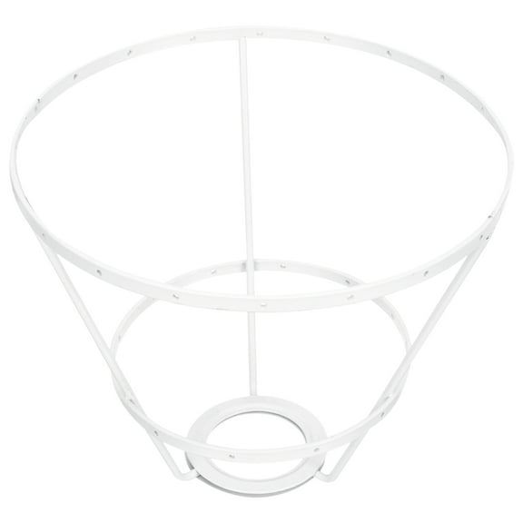 HEMOTON Iron Art Lamp Frame Vintage Lamp Cover Frame Table Lamp Cover for Decor