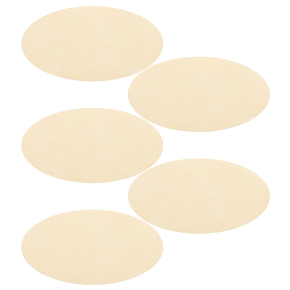 HEMOTON Jar Replacement Lid Seal Large Mouth Covers Fabric Clear Mat Storage