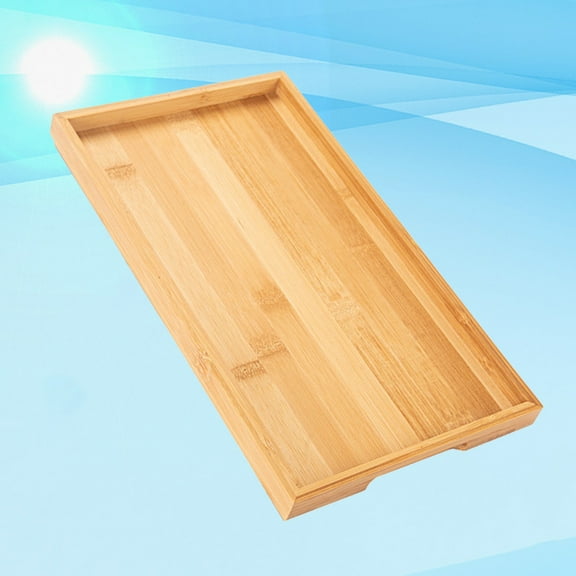 HEMOTON Khaki Plastic Storage Tray for Fresh Fruits and Snacks with Careful Design and Premium Material 1Pc