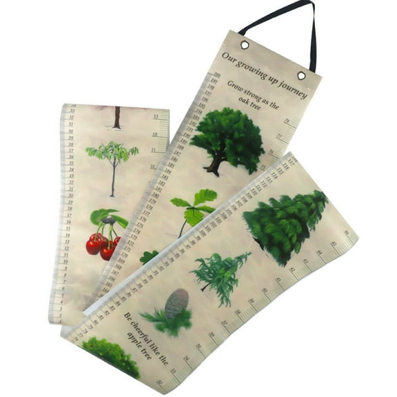 DEEPCRAFF Wall Height Measurement Ruler Polyester Assorted Color 1Pack 79x2.4in