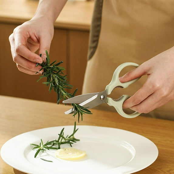 EXHUMKY Kitchen Scissors Portable Food Scissor Wear-Resistant Easy ...