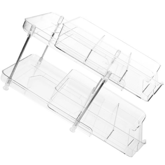 HEMOTON  Kitchen Storage Unit Organizers Cosmetic Rack Sturdy Shelf Counter