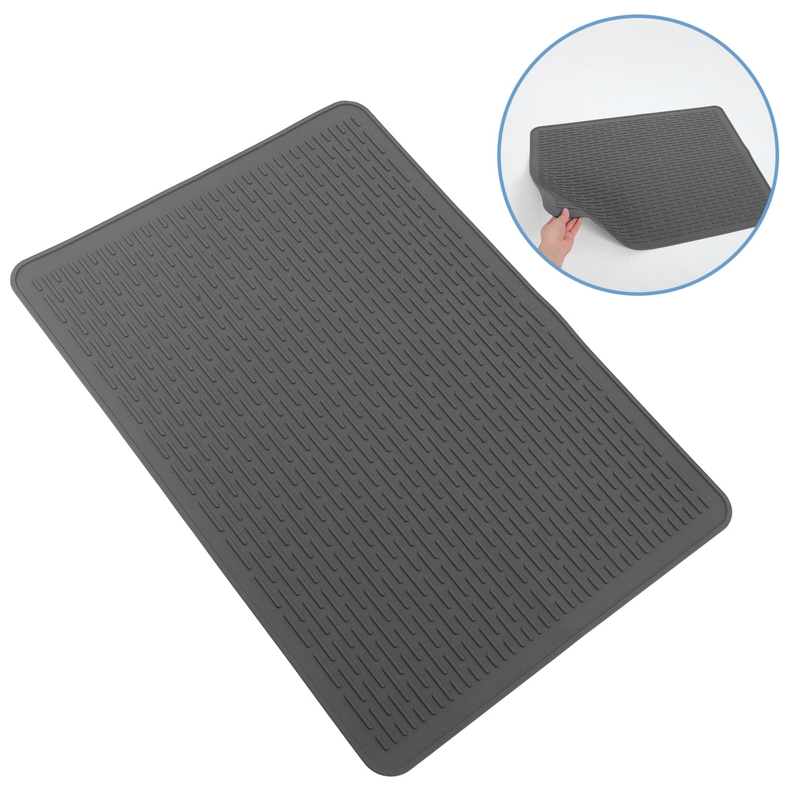 HEMOTON Kitchen Supplies Wear-resistant Pad Cook Protective Dark Grey