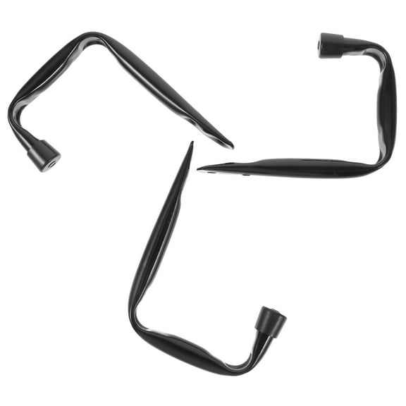 HEMOTON Large Indoor Outdoor Storage Hooks Hangers Garage Wall Mount for Ladders Tools