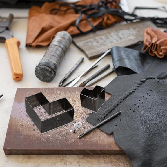 RENACLIPY Belt Hole Maker Tool Cutting Mold Steel 5Pcs