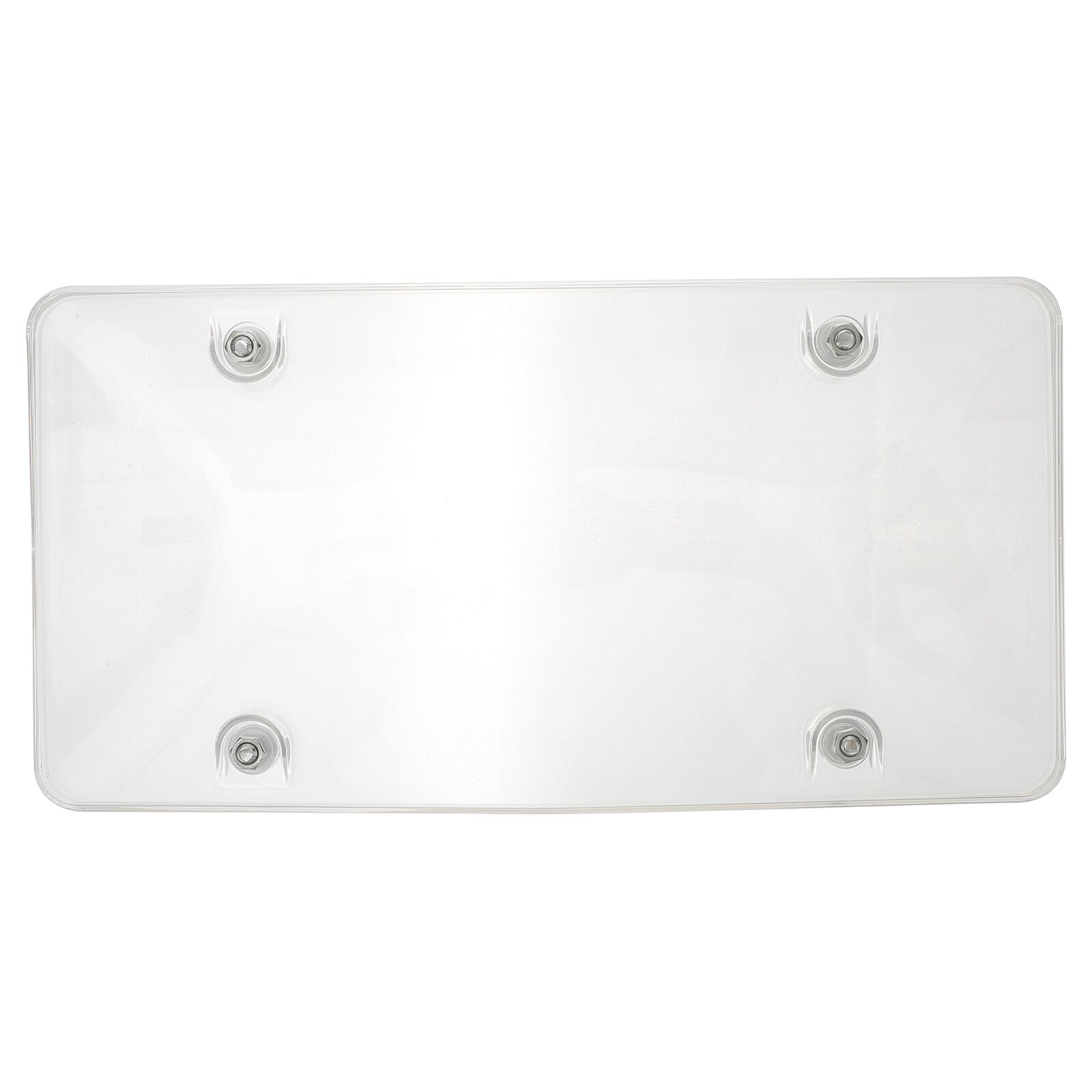 HEMOTON License Plate Cover Tinted License Plate Cover AntiUV Car License Plate Shield