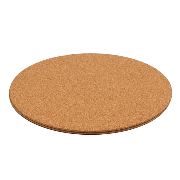 SOPOTUTU Cork Pads For Plants Coaster Light Brown 2Pcs