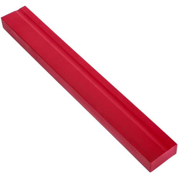 HEMOTON Lino Making Material Strip Professional Stamp Material 34.5x4.5x2cm Red