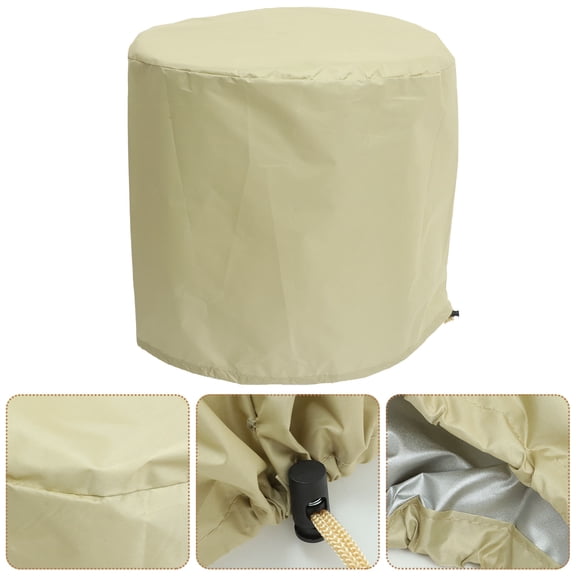 ORDDIART Beige Minimalist Outdoor Furniture Cover for Patio, Garden, Deck - Weather Resistant