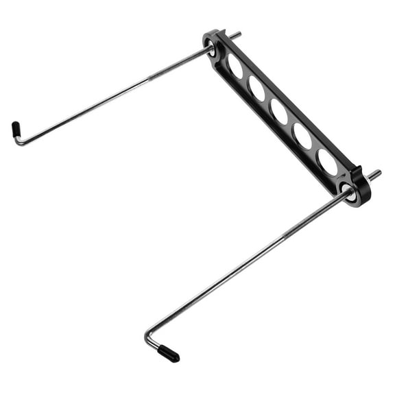 HEMOTON Magnetic Laundry Valet Hanging Rod Car Battery Bracket Black