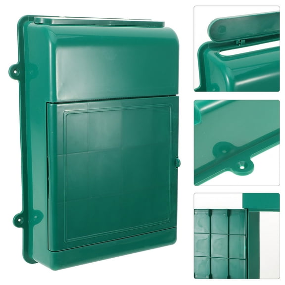 HEMOTON Mailboxes for outside Wall-mounted Rainproof Suggestion
