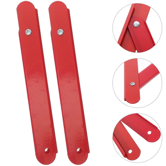 Phenofice Folding Ladder Hinge Aluminum Alloy Rectangular Replacement Kit 8.7X1.1X0.4In