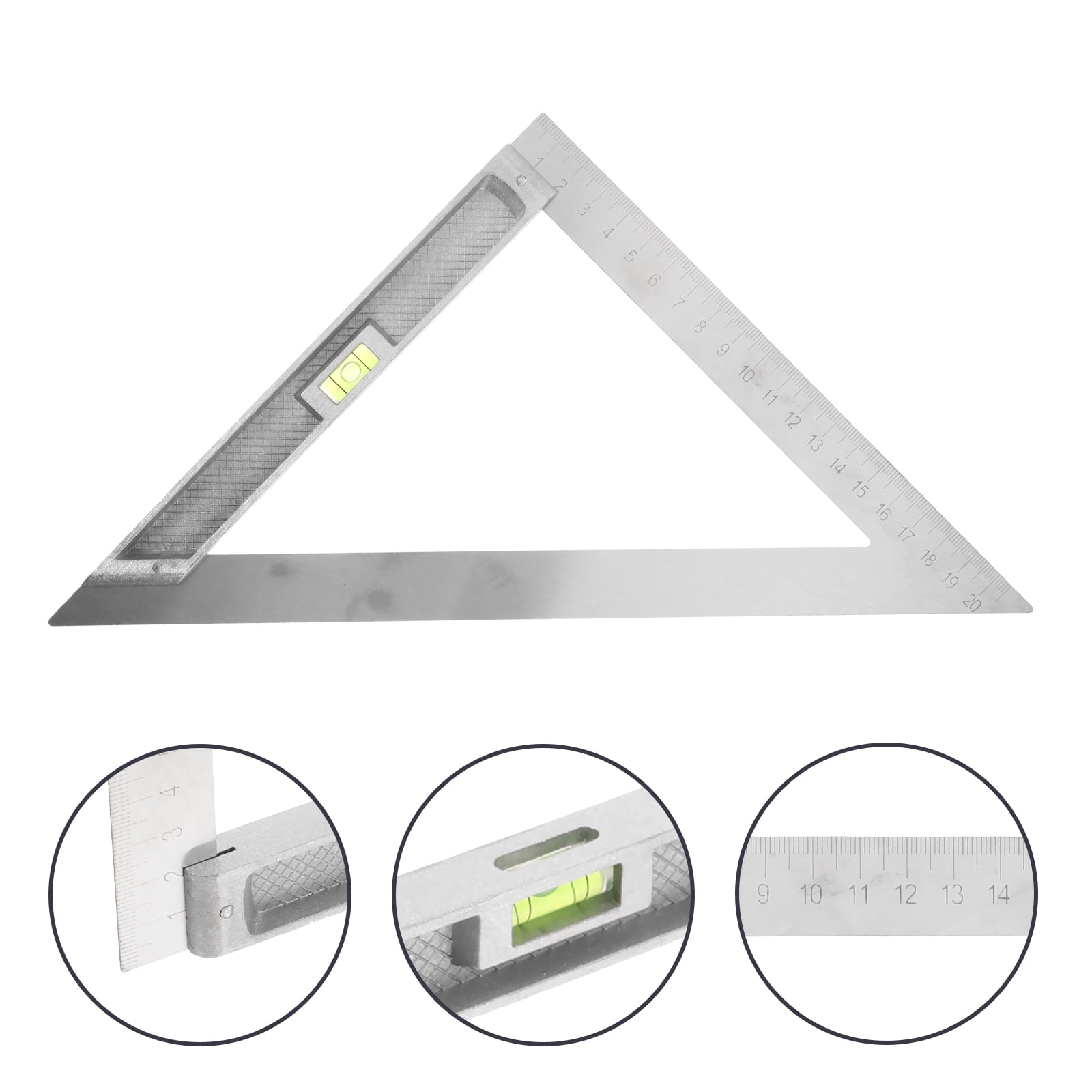 HEMOTON Measuring Ruler Drawing Triangle Rule Geometry Ruler Measure ...