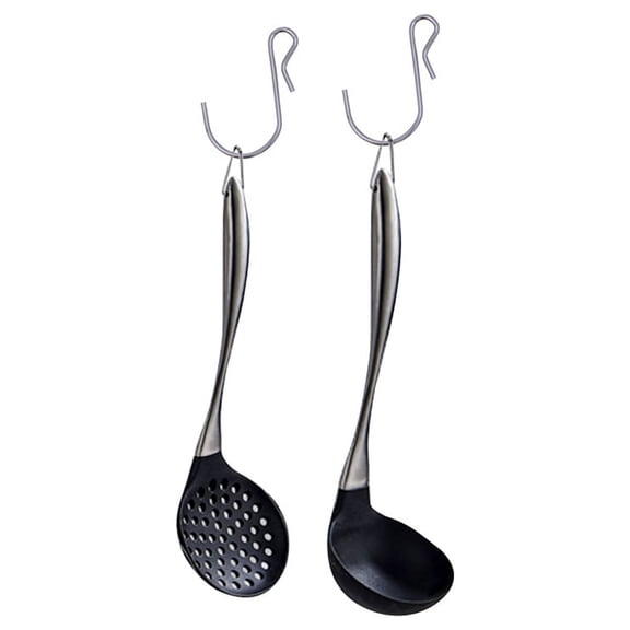 HEMOTON Metal S Type Hooks for Home Use Silver Powerful and Safe for Kitchen Closet Workshop Garage 20pcs