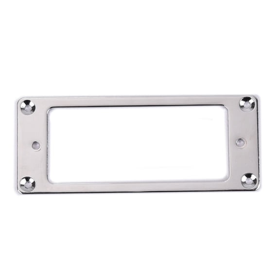 HEMOTON  Mini Frame Material Replacement Pickup Mounting Guitar Pickups Silver