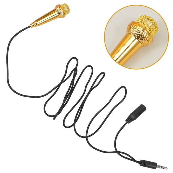 HEMOTON Mini Microphones Portable Vocal Tiny Microphones Phone Laptop Microphones