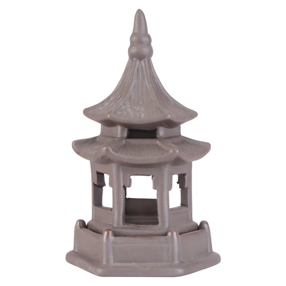 SOPOTUTU Coffee Decor For Kitchen Pavilion Ornament Ceramic Adults Indoor Decoration 1Pack
