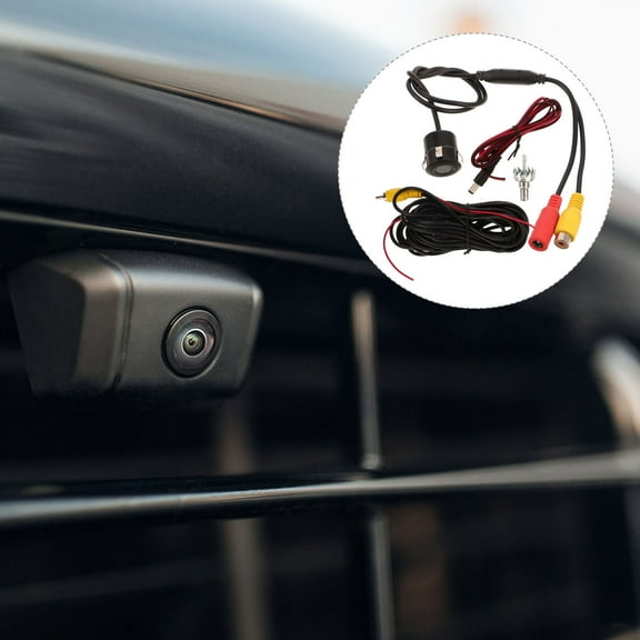 HEMOTON Mirror Dash Cam Backup Camera 18.5 Mm Smart Rearview Mirror For Cars Trucks Front And Rear View Dual Cameras Black