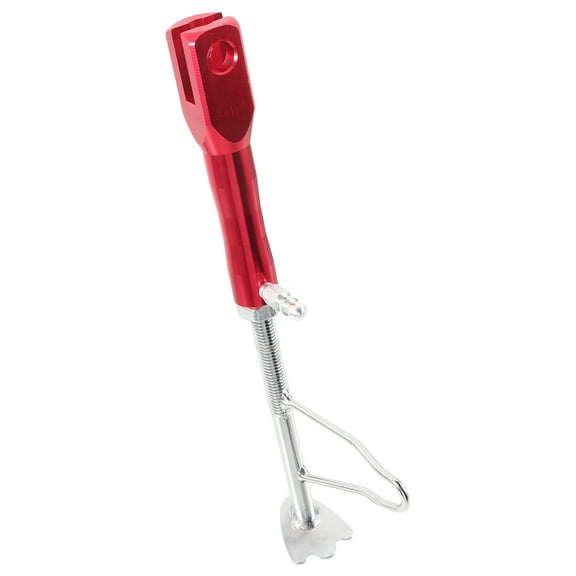 HEMOTON Motorcycle Kickstand Metal Motorcycle Side Kickstand Motorcycle Accessory Part