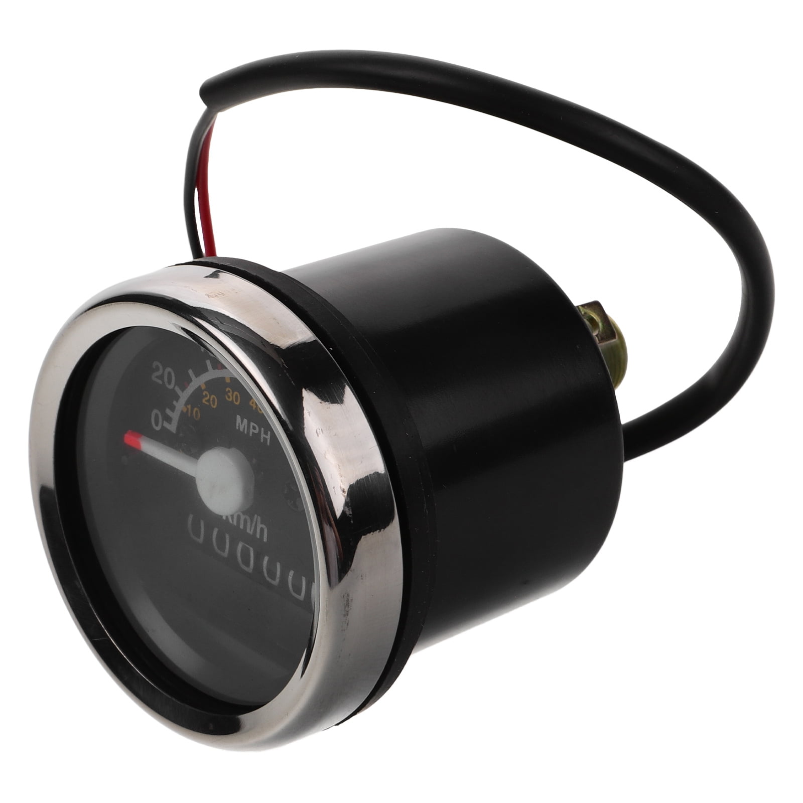 HEMOTON Motorcycle Speedometer Tachometer Universal KM/H Tachometer Multi-function Indicator