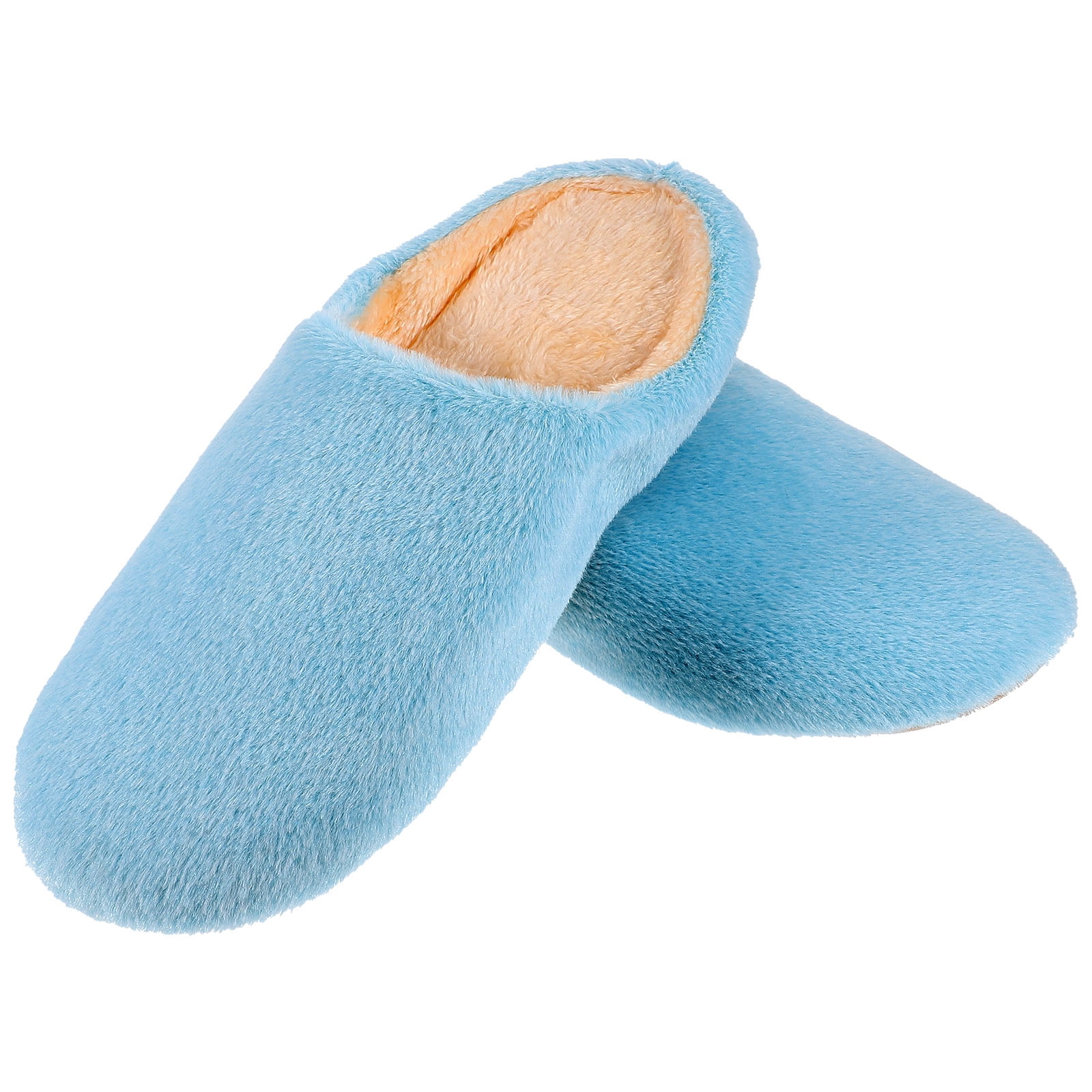 Multi Color Ultra Lightweight Cotton Plush Slippers for Winter Indoor Use Size 40/41