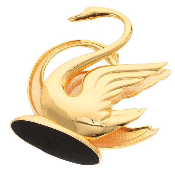HEMOTON Napkin Stand Tissue Dispenser Holder Swan Designed Napkin Holder for Kitchen Restaurant Golden