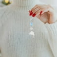 thumbnail image 1 of HEMOTON Ocean Dolphin Keychain Transparent Fashionable Keychain Purse Hanging Ornament Backpack Zipper Hanging Dolphin Pendant Keyring, 1 of 7