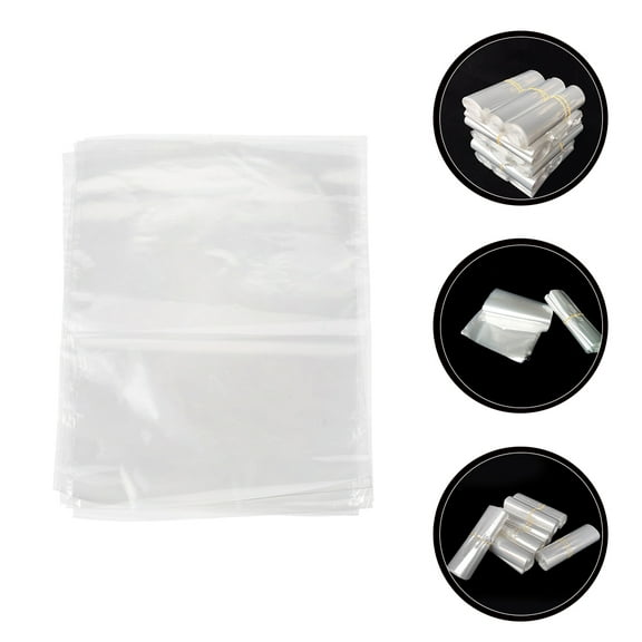 SOPOTUTU 200 Pcs Heat Shrink Wrap Bags for Wine Bottles, Clear Shrink Wrap Sleeves for Bottles Packaging