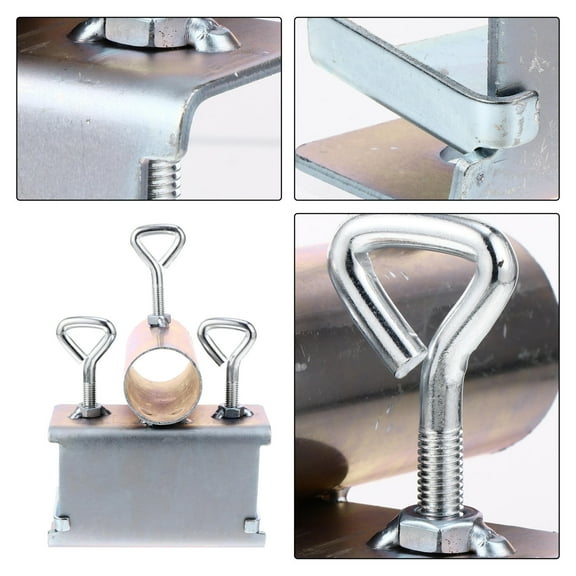 HEMOTON Parasol Bracket Clip Garden Umbrella Stand Convenient