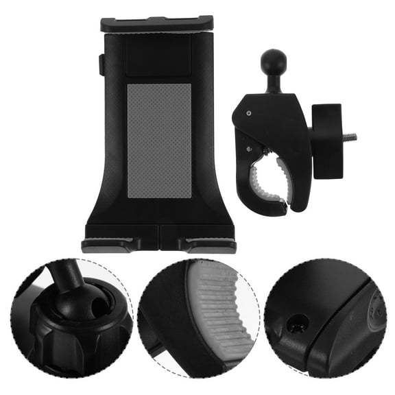 HEMOTON Phone Holder Mobile Tablet for Fitness Equipment Exercise Bike Stand