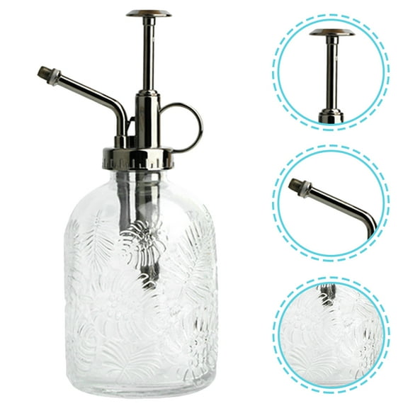 HEMOTON Plant Spray Bottles Gardening Pump Sprayer White