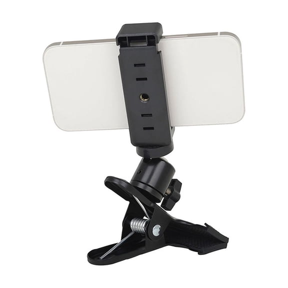 EXHUMKY Durable Plastic Guitar Phone Clip with Double Hole Design for Horizontal and Vertical Use