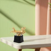 HEMOTON Golden Plastic Trophy Cup Award for Dragon Boat Tournaments, Events, Games, Party Favors, Winning Prizes, and Rewards