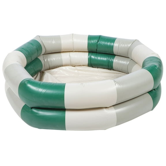 HEMOTON Inflatable Small Round Pool for Kids, Portable Tiny Swimming Bath Pool for Home and Backyard Fun