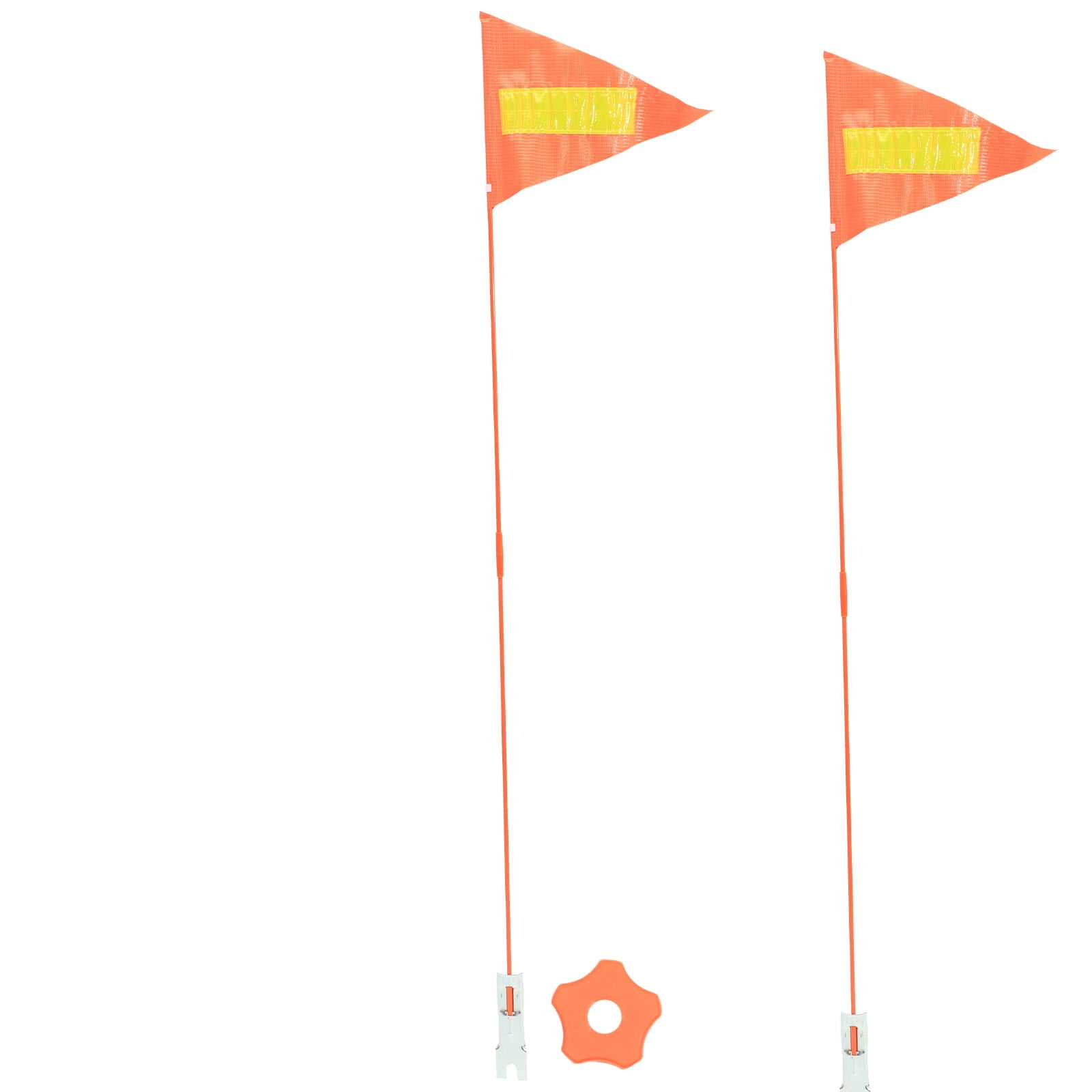 HEMOTON Portable Bike Flag with Durable PVC Material and Assorted ...