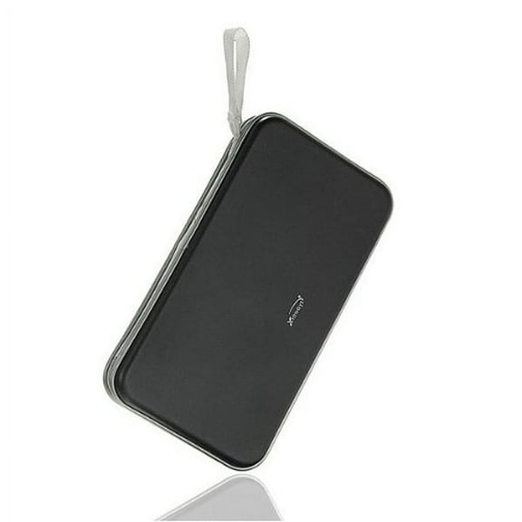 SOPOTUTU Black Plastic CD DVD VCD Wallet Storage Case Holder Organizer Bag for Discs 1 Piece