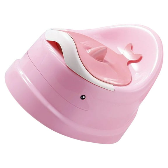 HEMOTON Portable Potty for Toddler Travel Perfect for Baby Use at Home and Pink 7.5x4.5 Inches
