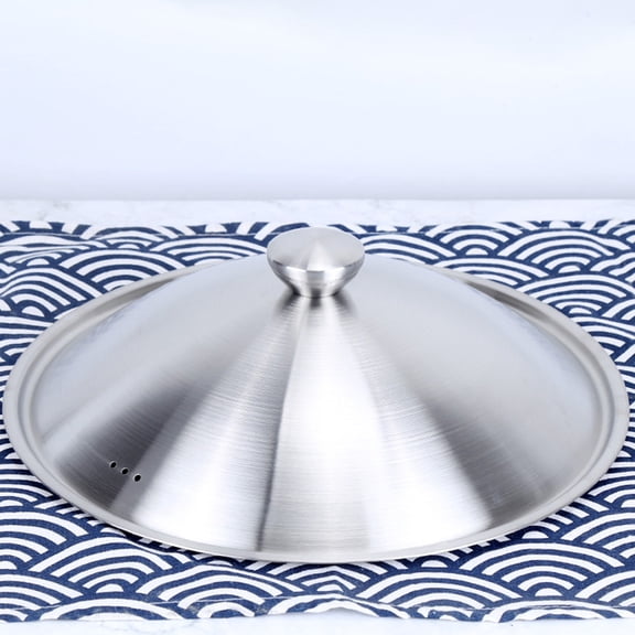 HEMOTON  Pot Replacement Lid Small Frying Protectors Stainless Steel