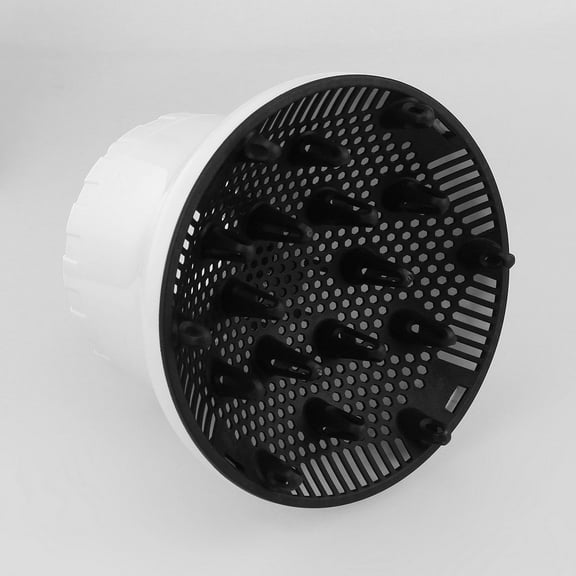 HEMOTON Professional Hair Dryer Diffuser Defined Waves Styling Travel Size 1 White