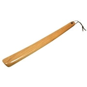 RAGUPEL Professional Wooden Long Handle Shoe Horn Comfortable Shoe Lifter for Women Men (Burlywood)
