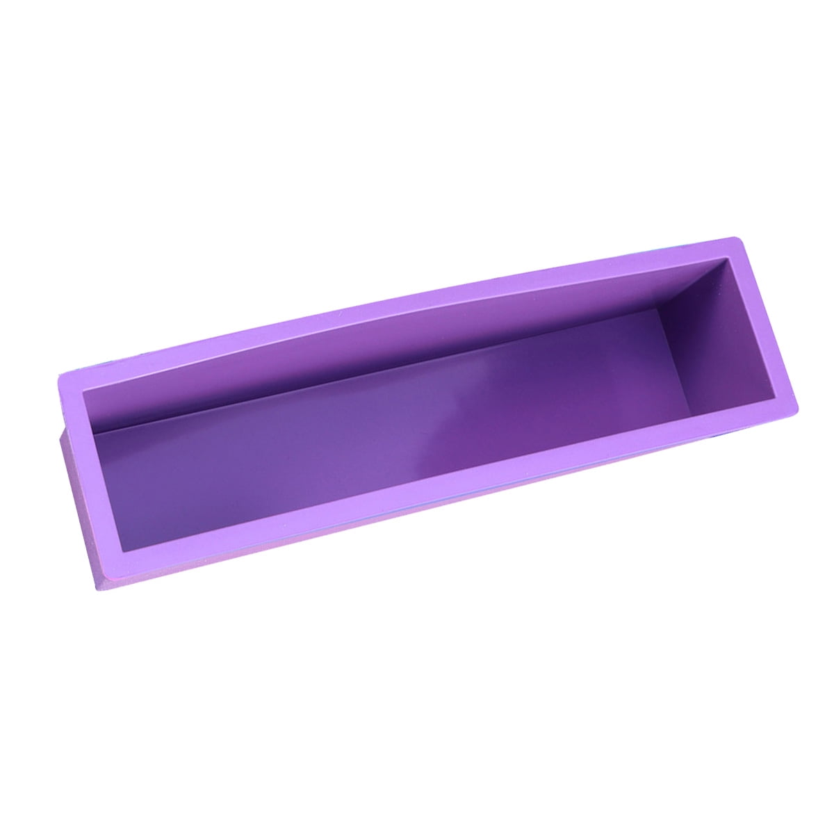 HEMOTON Purple Soap Mold for DIY Handmade Soap Making Safe and Durable Easy to Clean S Size