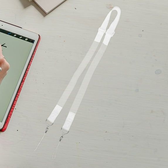 HEMOTON Raindrops 2pcs Camera Tablet ID Cards Neck Shoulder Strap Lanyard Sling Belt for Name Tag Camera